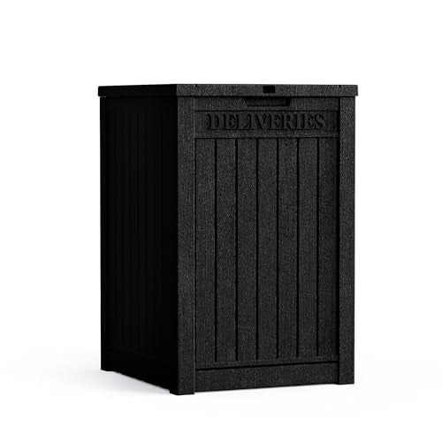55 Gallon Lockable Outdoor Resin Deck Storage Box