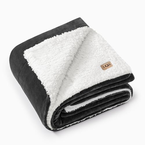UGG Reversible Plush Throw Blanket