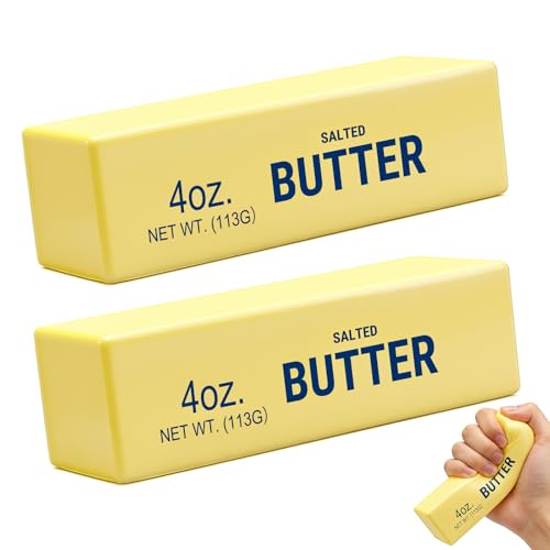 2 Pack Slow Rising Butter Squishy Fidget Toys