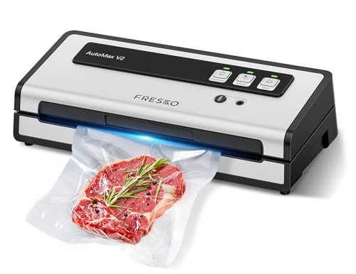 FRESKO Automatic Vacuum Sealer Machine with Bags Starter Kit