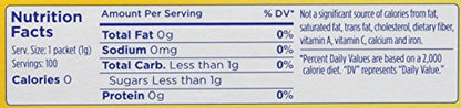 SPLENDA No-Calorie Sweetener Packets, 120 Count