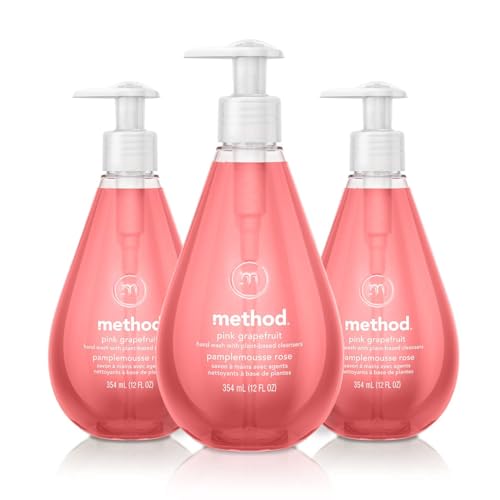 3 Pack Method Gel Hand Soap 12 Ounce Bottles