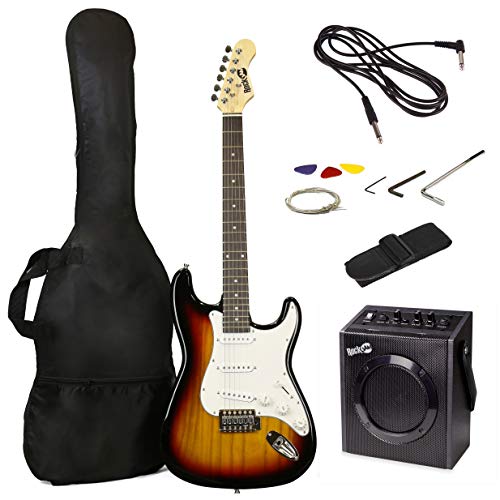 RockJam Electric Guitar Starter Kit with Amp