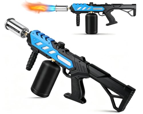 Adjustable Flame Propane Torch Gun with Detachable Handle