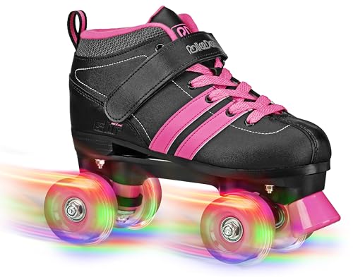 Roller Derby STR Six Lighted Wheel Roller Skates