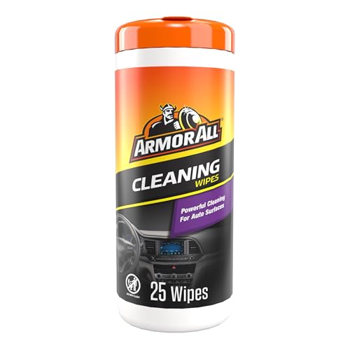 25 Count Armor All Car Interior Cleaning Wipes