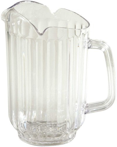 60-Ounce Winco Polycarbonate Water Pitcher 3 Spouts