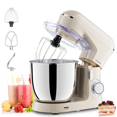 5.5 Quart Stand Mixer, 10 Speed Kitchen Mixer