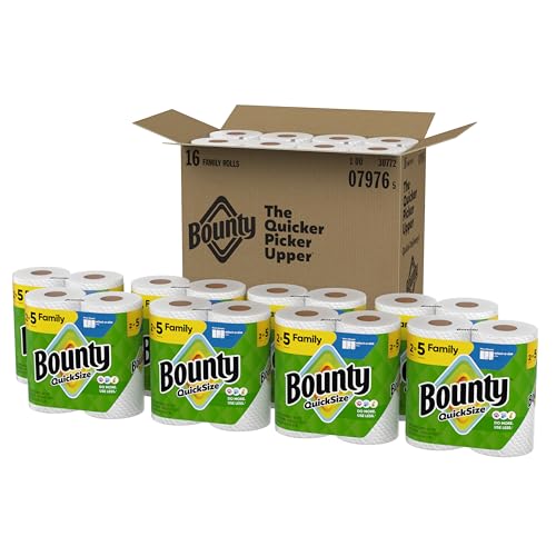 16 Family Rolls Bounty Paper Towels