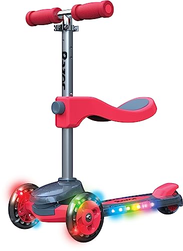 Razor Rollie DLX 3-Wheel Light-Up Kids Scooter