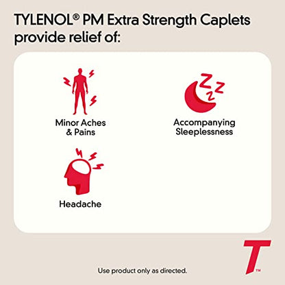 Tylenol PM Extra Strength Pain Relief Caplets