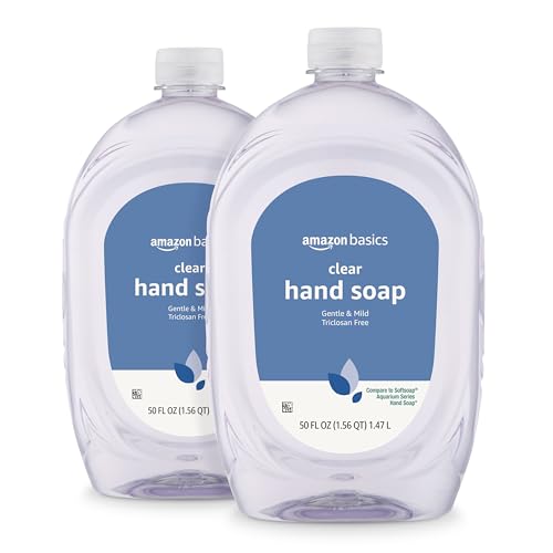 2 Pack Amazon Basics Liquid Hand Soap Refill 50oz
