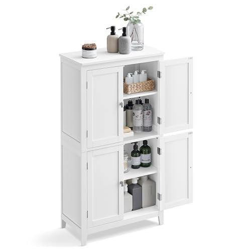 VASAGLE Freestanding Floor Storage Cabinet with Doors