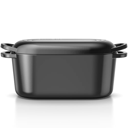 3.5 Qt Cast Iron Dutch Oven with Lid