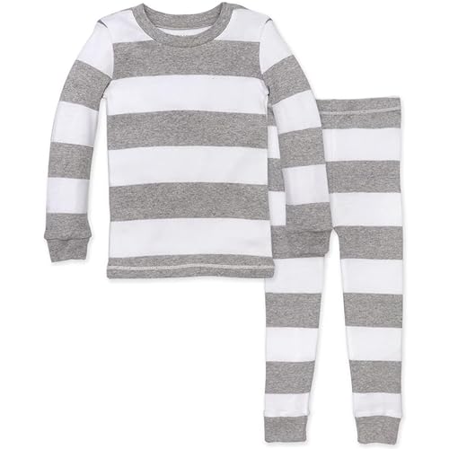 2 Piece Burt's Bees Baby Boys Organic Cotton Pajamas