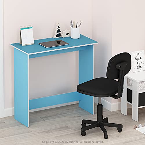 Furinno Light Blue Study Table for Home Office