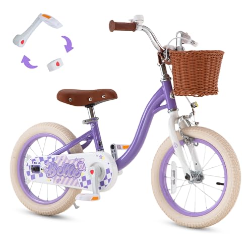 RoyalBaby 14-Inch Kids Balance and Pedal Bike