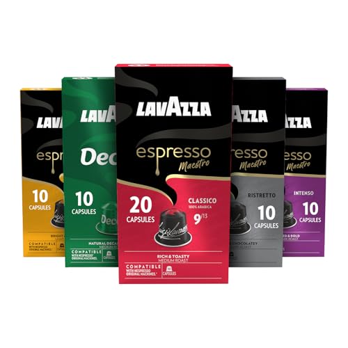 60 Count Lavazza Nespresso Original Espresso Capsules Variety (OU)