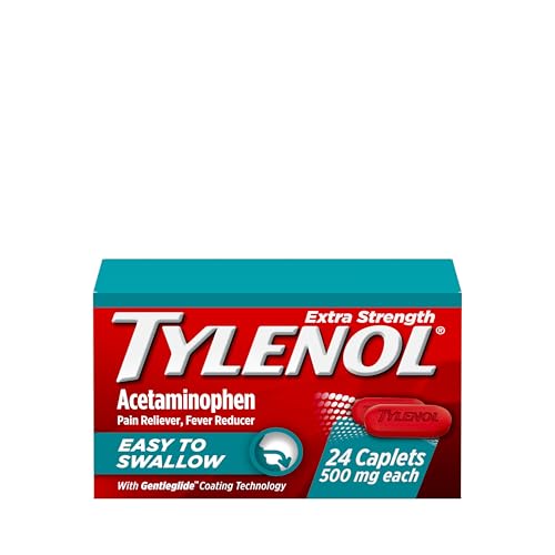 24 Count Tylenol Extra Strength Acetaminophen Caplets