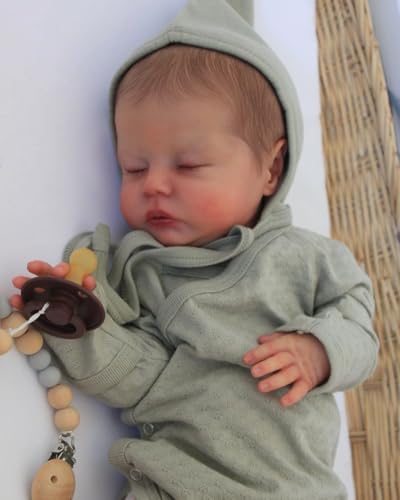 18 Inch Lifelike Sleeping Silicone Reborn Baby Doll