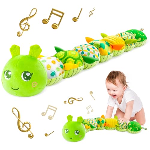 Baby Musical Caterpillar Sensory Toy for Newborns
