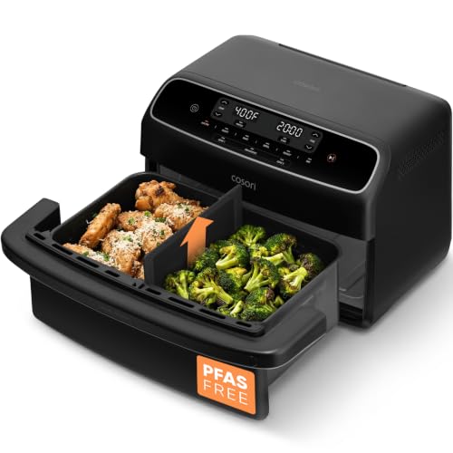 Cosori 9 Quart Double Basket PFAS-Free Air Fryer