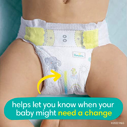 Pampers Swaddlers Size 1 Diapers with Wipes