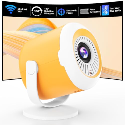 WiFi Bluetooth Mini Portable Movie Projector