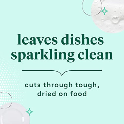 Seventh Generation Dish Soap Liquid Lavender Flower & Mint Scent Pack of 6 Dishwashing Soap Dish Detergent Liquid Soap 19 oz
