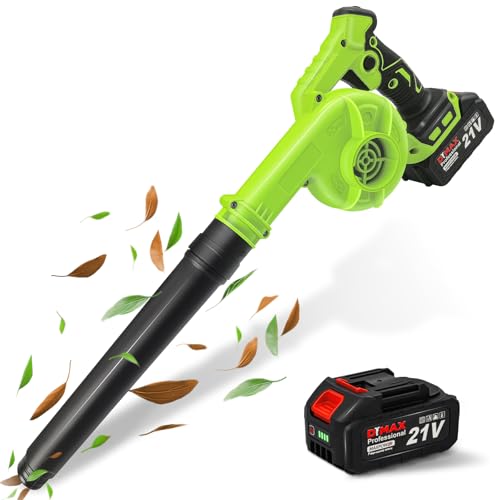 Cordless Leaf Blower with Battery and Charger 5-Speed