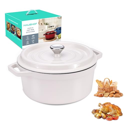 5.3 Quart Enameled Cast Iron Dutch Oven