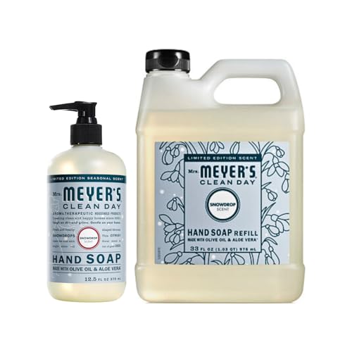 2 Pack Mrs. MEYER'S Liquid Hand Soap Refill Set
