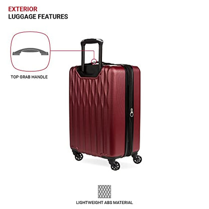 20-Inch SwissGear Expandable Spinner Luggage