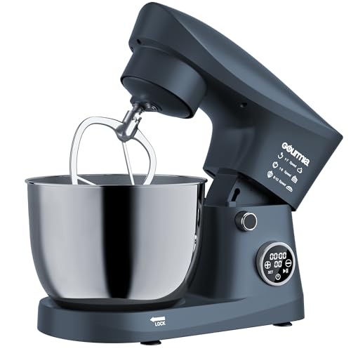 5 Quart Gourmia Digital Stand Mixer with Attachments
