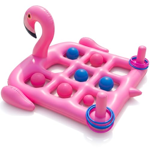 Inflatable Giant Tic Tac Toe Pool Game Set