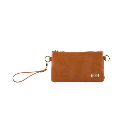 Itzy Ritzy Crossbody Clutch & Belt Bag - Cognac