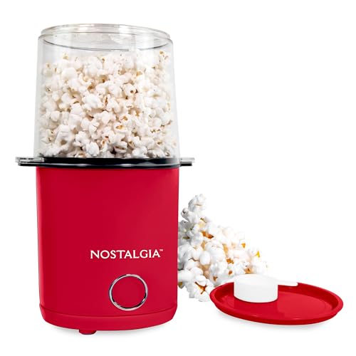 8-Cup Hot Air Popcorn Maker with Serving Bowl