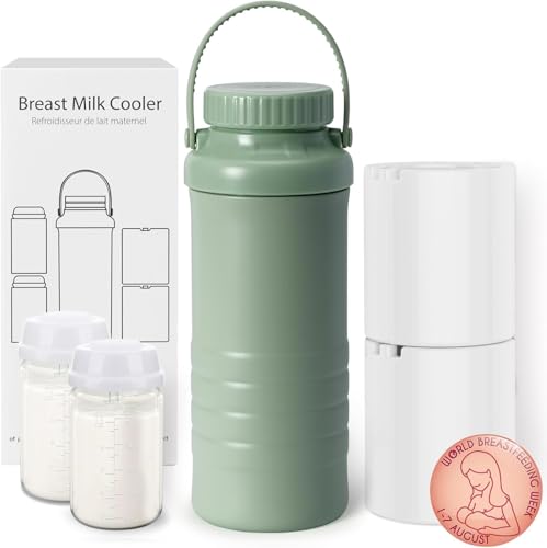 22oz Insulated Breast Milk Cooler Bottle Set