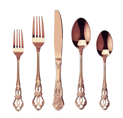 20 Piece Stainless Steel Flatware Set Utensils