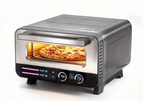 1600W Electric 12-Inch Indoor Pizza Oven