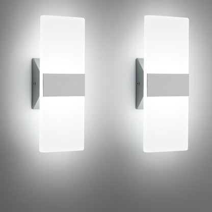 ZitoStory Modern Wall Sconces - 2 Pack