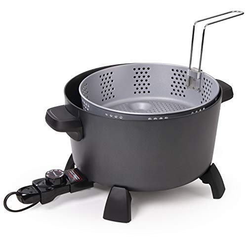Presto 10-Quart Kitchen Kettle XL Multi-Cooker Steamer and Deep Fryer