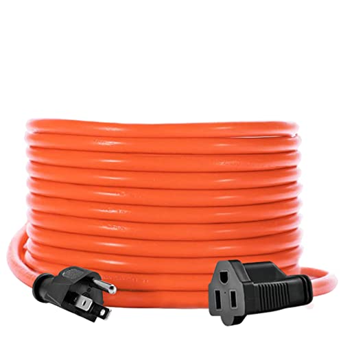 25ft Outdoor Extension Cord, 16/3 Weatherproof Cable