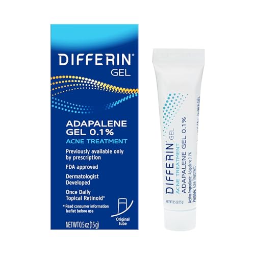 Differin 15g 0.1% Adapalene Acne Treatment Gel