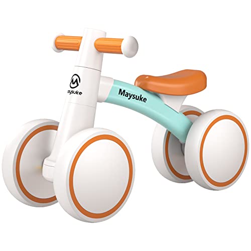 Baby Balance Bike 4 Wheel Toddler Ride-On