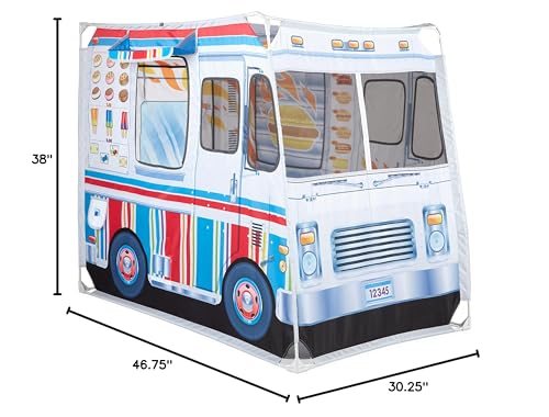 Melissa & Doug Food Truck Play Tent for Kids