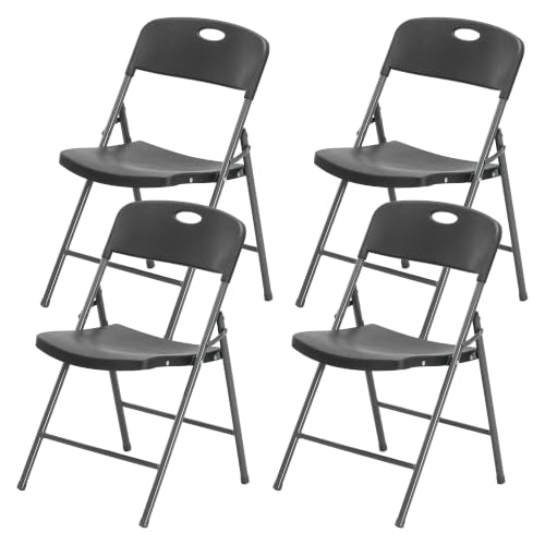 4 Pack Folding Dining and Office Chairs