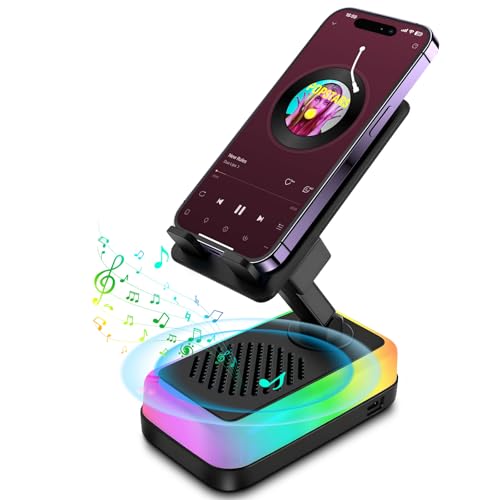 Wireless Induction Bluetooth Speaker with Phone Stand