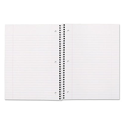Mead Spiral Notebook, 1 Subject, Wide Ruled Paper, 70 Sheets, 10-1/2" x 7-1/2", Assorted Color (05510)
