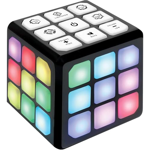 Flashing Cube Electronic Memory Game for Kids Ages 6-12